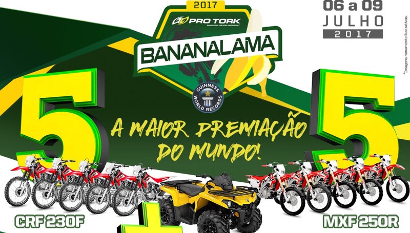 11ª Pro Tork Trilha da Ovelha reúne 3.386 trilheiros de motos, quadris e  UTVs, em Campo Alegre (SC) – MOTOMUNDO