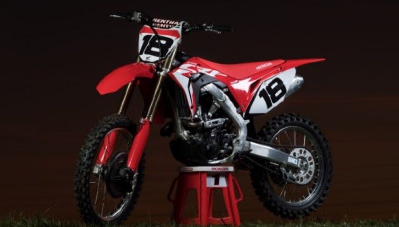 Motos HONDA CRF no Brasil