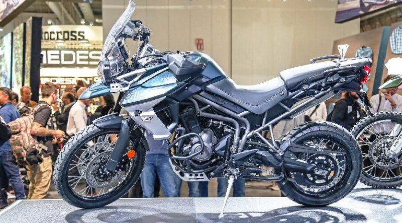 Triumph mostra desenho de sua nova aventureira - moto.com.br