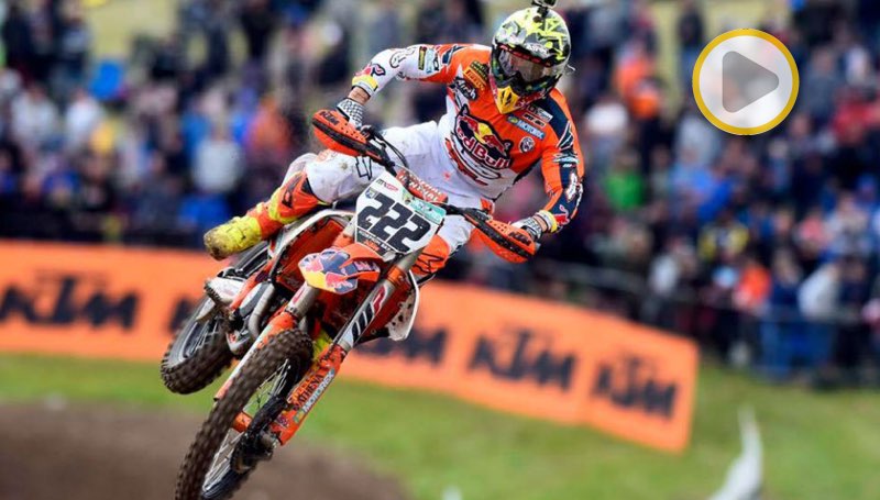 MX1  Vídeo: Motocross das Nações 2022, a última corrida de Tony Cairoli