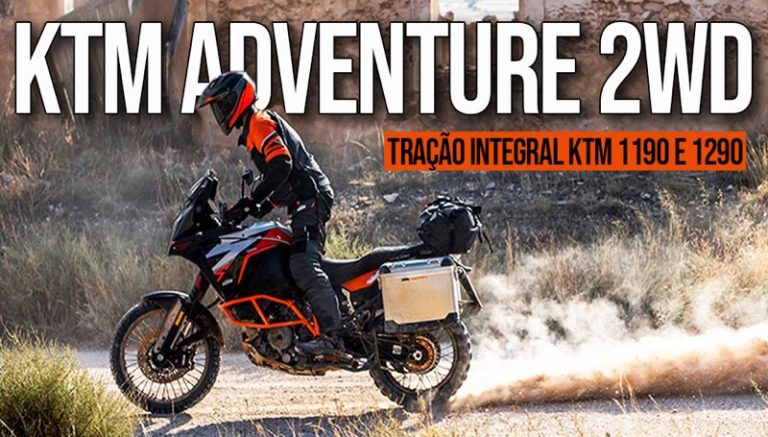 Tração integral AWD para as KTM Adventure 1190 e 1290