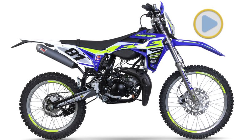 V DEO Sherco apresenta as mini motos SE R e SE M 50cc 2T MOTOMUNDO