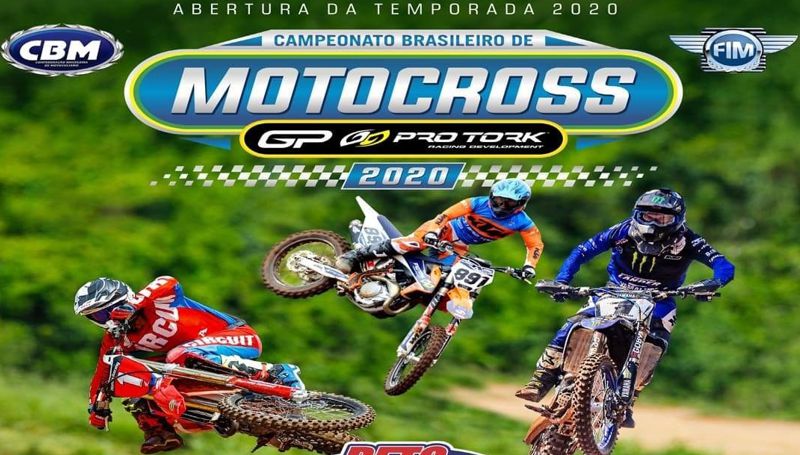 Crianças de Moto - Campeonato Brasileiro de Motocross 2023 - 1a