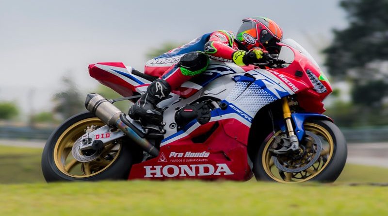 Guilherme “Foguetinho”, da Honda Jr Cup, bate recorde na pista de Interlagos