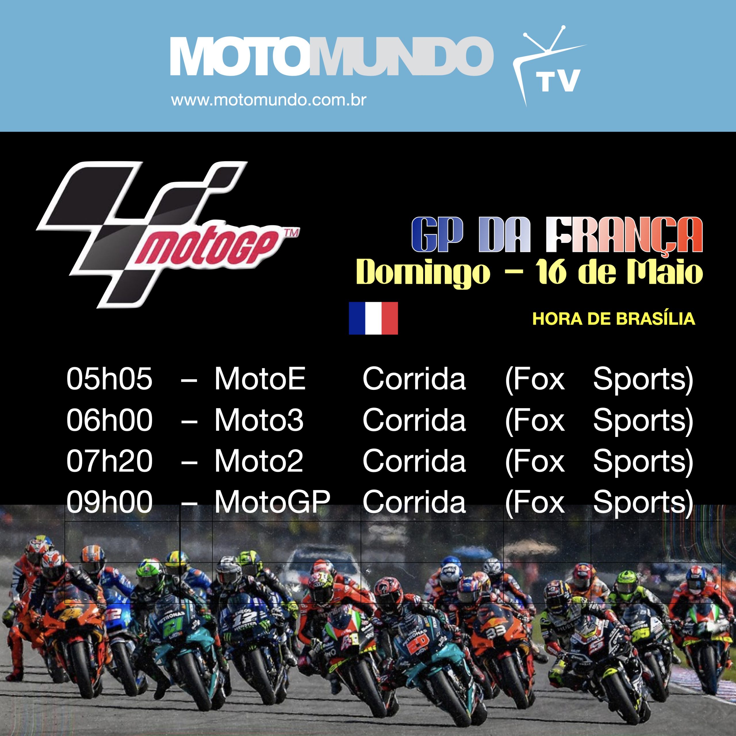 Moto GP: Saiba onde assistir ao vivo à corrida deste domingo, na