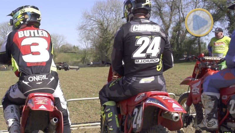 Vídeo Motocross - Épica corrida de 125cc 2 Tempos na Inglaterra - MotoX