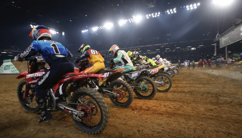 Supercross Paris 2021 at Paris La Défense Arena 