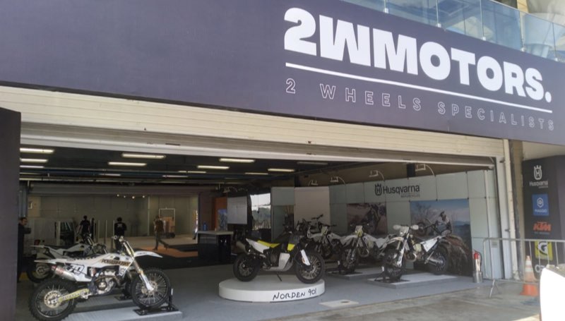 2W Motors está no Festival Interlagos com Husqvarna, Piaggio, KTM Bikes,  Goldentyre e CEAT