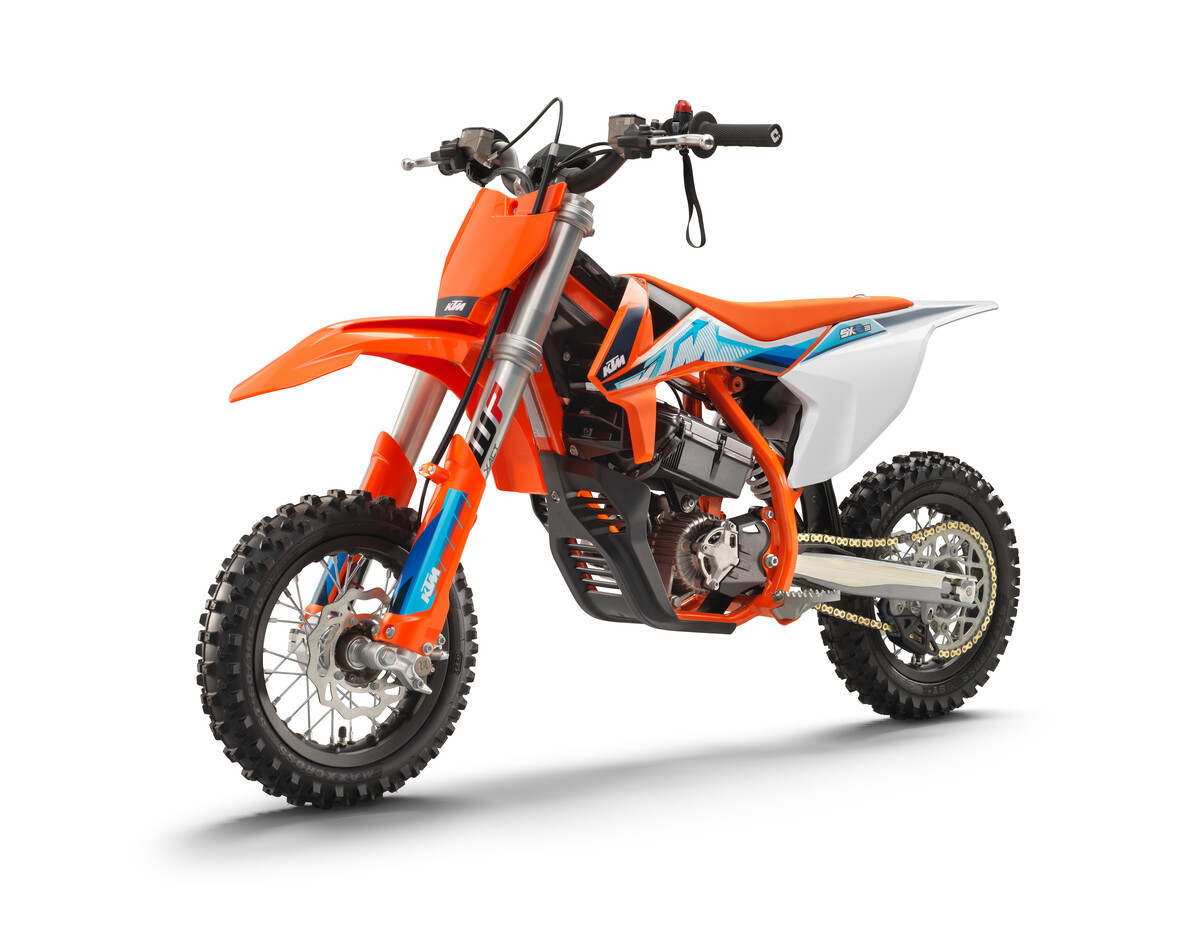 KTM lança SX-E 5 2020 - minicross com motor elétrico e altura ajustável -  MotoX