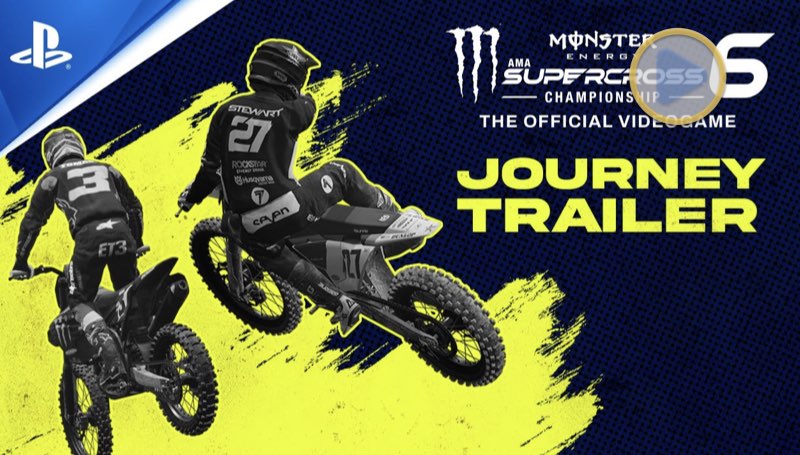 Monster Energy Supercross 6 é bom game de corrida de motos