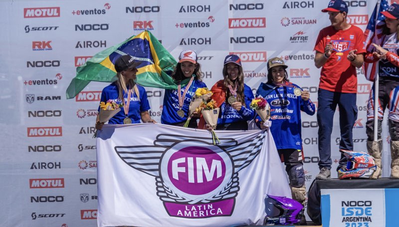 Brasileiros chegam à metade do International Six Days Enduro 2023