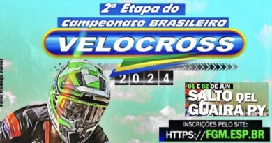 Confirmada a etapa de abertura do Brasileiro de Velocross 2024