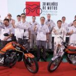 Moto Honda celebra o marco de 30 milhões de motocicletas produzidas no Brasil