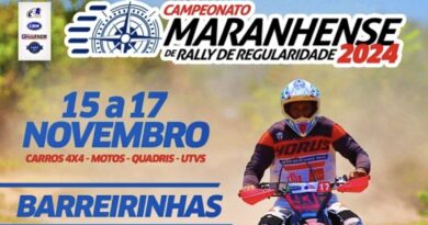 Barreirinhas sedia final do Campeonato Brasileiro de Rally de Regularidade