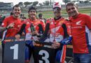 Guilherme Brito e a Honda Racing vencem segunda etapa da categoria principal no SuperBike Brasil 2025