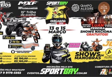 Sportbay Ovelhama 2026 confirma programação completa com trilha, shows nacionais e cobertura fotográfica gratuita