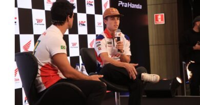 Diogo Moreira, da equipe Pro Honda LCR, em contagem regressiva para a etapa brasileira da MotoGP