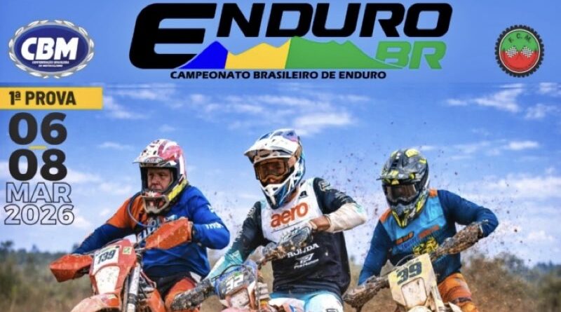 Enduro de Itajaí abre o Campeonato Brasileiro de Enduro 2026
