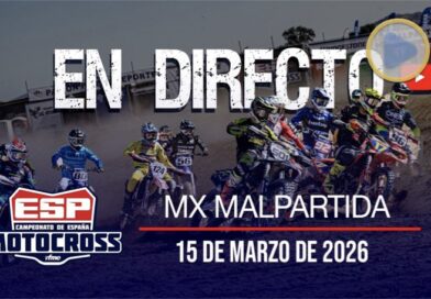 VÍDEO: Assista AO VIVO a 2ª etapa do espanhol de motocross direto de Malpartida de Cáceres