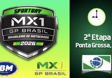 BRASILEIRO DE MOTOCROSS: Confira os horários da 2ª etapa em Ponta Grossa, PR