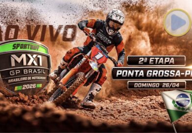 VÍDEO: Assista AO VIVO a 2ª etapa do Brasileiro de Motocross direto de Ponta Grossa, PR