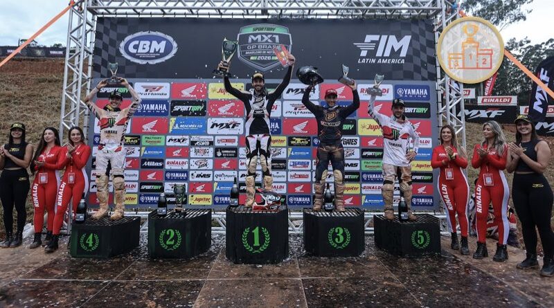 RESULTADOS: BRASILEIRO DE MOTOCROSS – 2ª Etapa – Ponta Grossa/PR