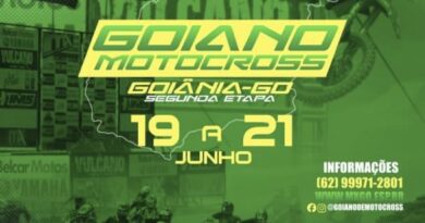Goiânia recebe o brasileiro e goiano de motocross entre os dias 18 e 21 de Junho