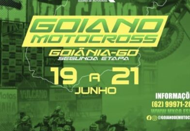 Goiânia recebe o brasileiro e goiano de motocross entre os dias 18 e 21 de Junho