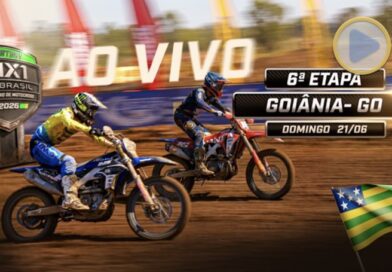 VÍDEO: Assista AO VIVO a 6ª etapa do Brasileiro de Motocross direto de Goiânia/GO