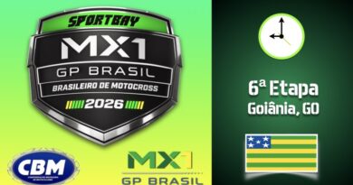 BRASILEIRO DE MOTOCROSS: Confira os horários da 6ª etapa em Goiânia/GO