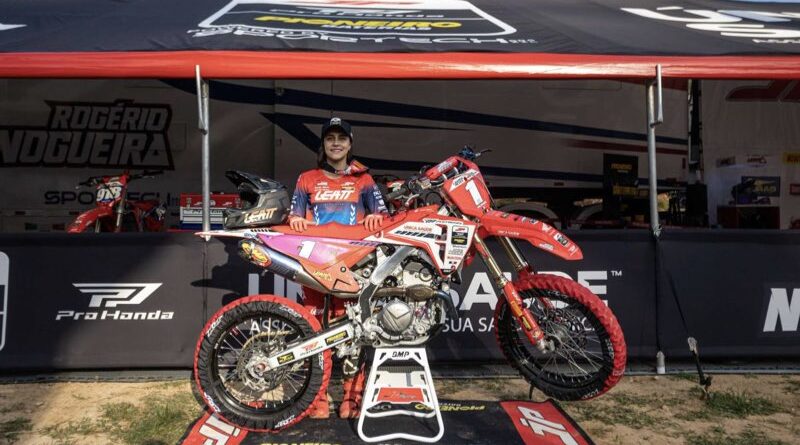 Luanna Neves pronta para a terceira etapa do Mundial Feminino de Motocross