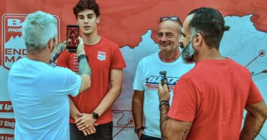 O brasileiro Danilo Sfalsim conquista pódio na Itália