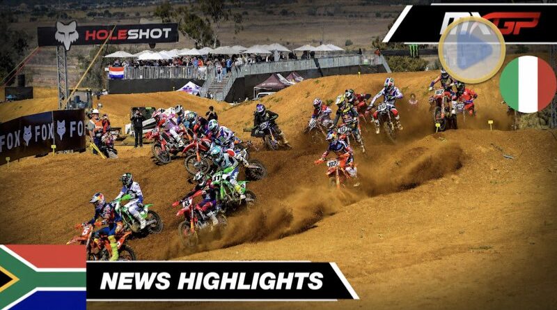 VÍDEO: Melhores momentos da 11ª etapa do mundial de motocross na África do Sul