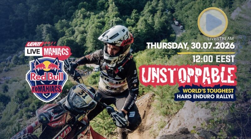 VÍDEO: Assista AO VIVO o dia 2 do Red Bull Romaniacs direto de Sibiu, Romêmia