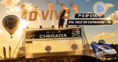 VÍDEO: Assista AO VIVO a 7ª e 8ª etapas do Brasileiro de Motocross direto de Santa Cruz do Capibaribe/PE