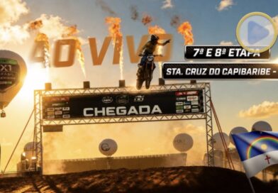 VÍDEO: Assista AO VIVO a 7ª e 8ª etapas do Brasileiro de Motocross direto de Santa Cruz do Capibaribe/PE