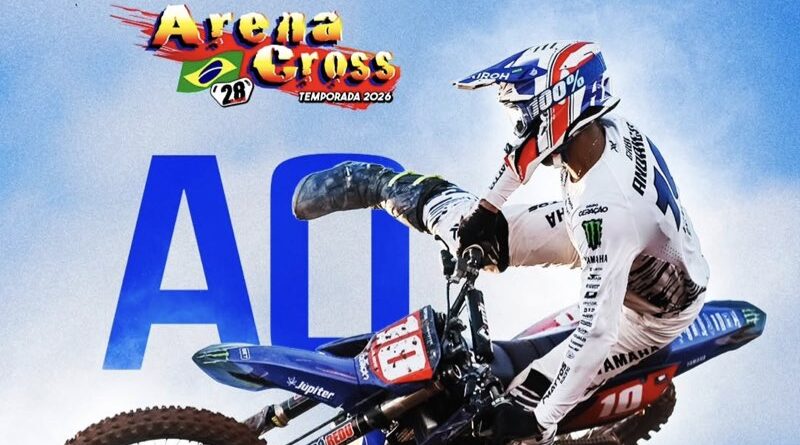 Yamaha Racing Brasil chega à Super Final do Arena Cross em busca de vitórias e título em Interlagos