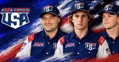 MOTOCROSS DAS NAÇÕES: EUA apresenta a equipe com Hymas, Kitchen e Webb