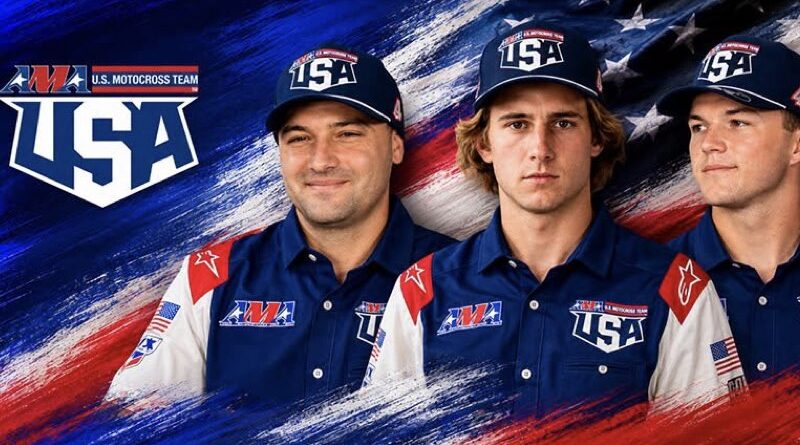 MOTOCROSS DAS NAÇÕES: EUA apresenta a equipe com Hymas, Kitchen e Webb