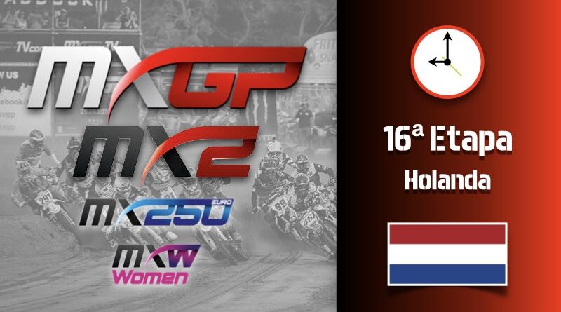MUNDIAL DE MOTOCROSS: Confira os horários da 16ª etapa na Holanda