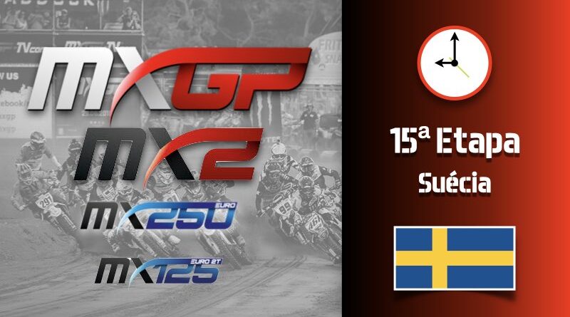 MUNDIAL DE MOTOCROSS: Confira os horários da 15ª etapa na Suécia