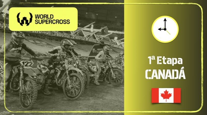 MUNDIAL DE SUPERCROSS: Confira os horários da 1ª etapa no Canadá