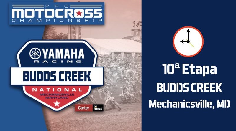 AMA MOTOCROSS: Confira os horários da 10ª etapa em Mechanicsville, MD