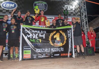 Team Rinaldi é campeão da MX4 com Roosevelt Assunção, no Brasileiro de Motocross