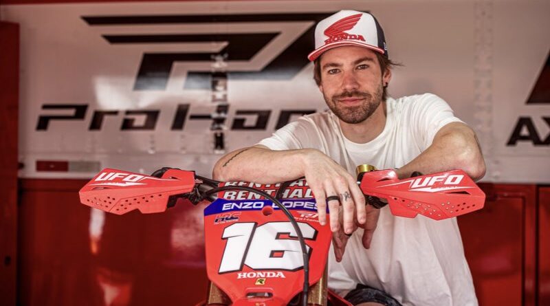 Enzo Lopes, da Honda Racing, em contagem regressiva para o Motocross das Nações 2026