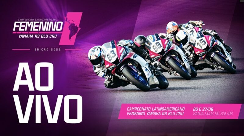 Campeonato Latinoamericano Femenino Yamaha R3 BLU CRU reúne pilotos de toda a América Latina no Rio Grande do Sul