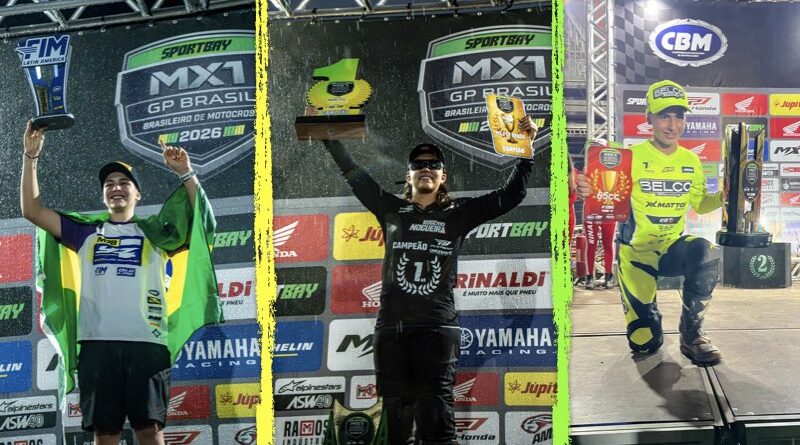 Pilotos goianos conquistam títulos no brasileiro de motocross