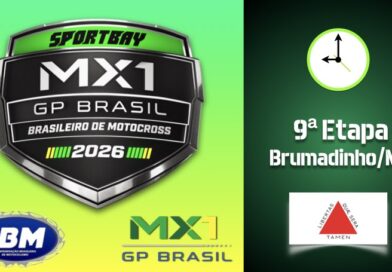 BRASILEIRO DE MOTOCROSS: Confira os horários da 9ª etapa em Brumadinho/MG