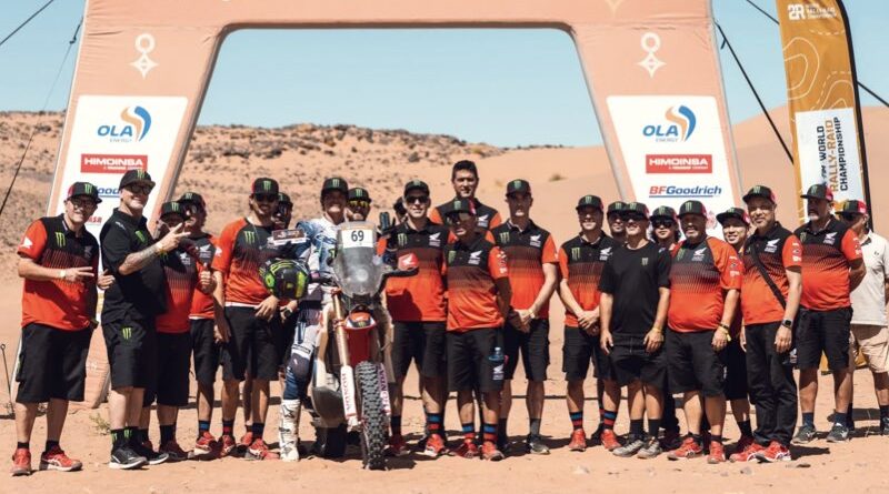 Bruno Crivilin fecha primeira participação no Rally do Marrocos com o sexto lugar