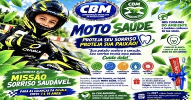 CBM Ambiental lança o projeto Moto Saúde e realiza primeira ação preventiva em Itajubá